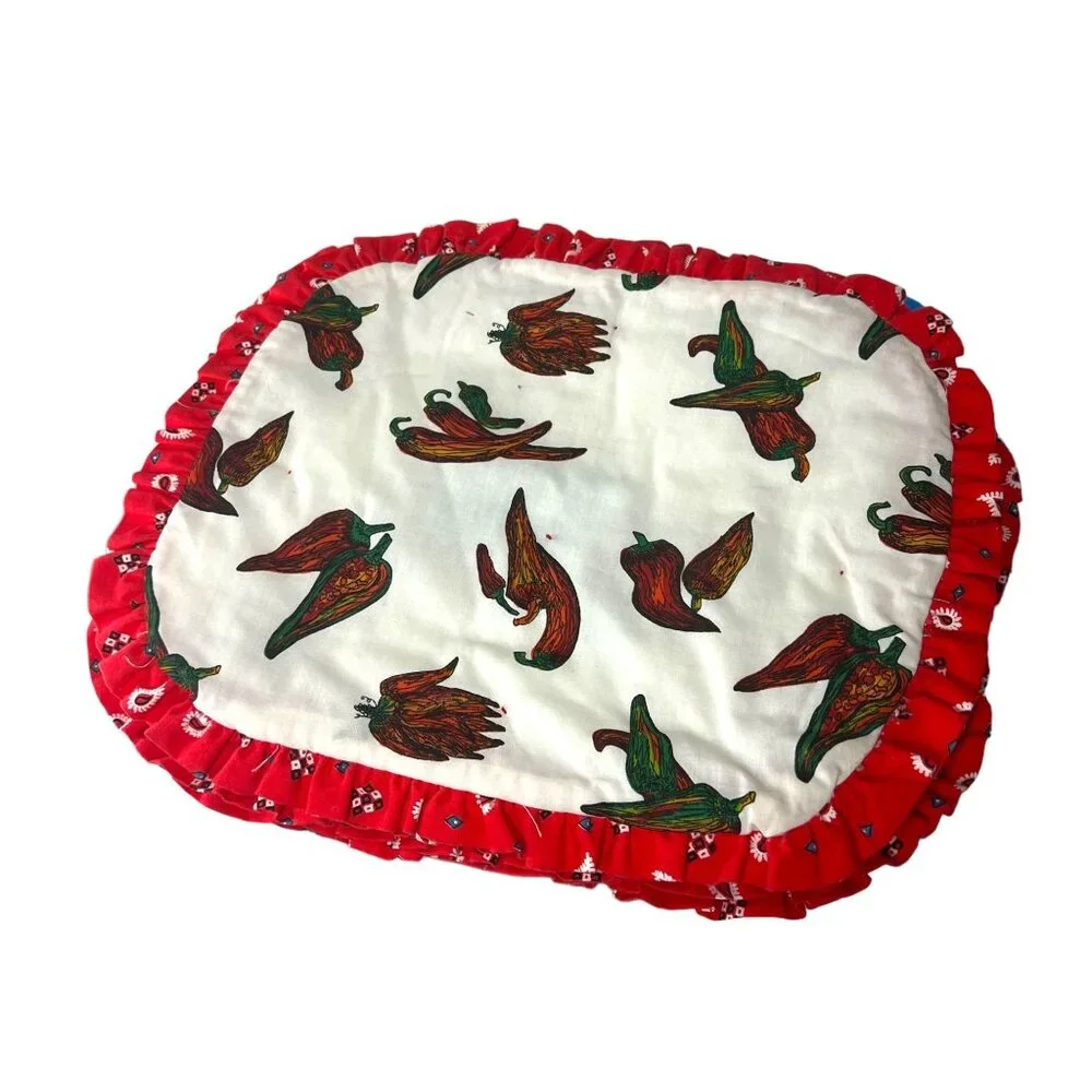 Vintage 90s Cacti Print Placemats